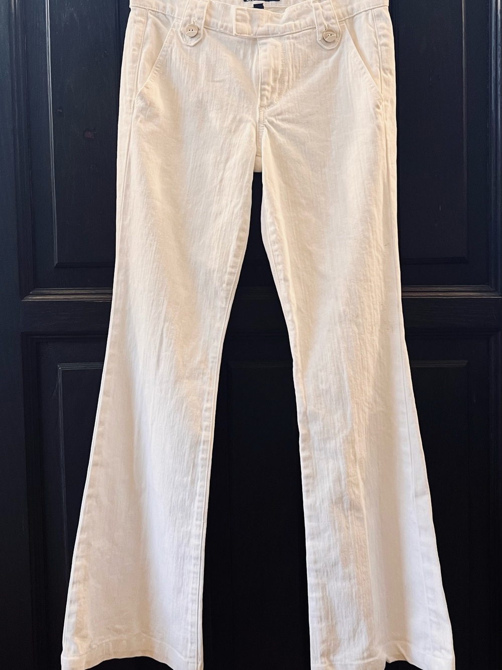 Anlo Winter White Low Slung Denim.
